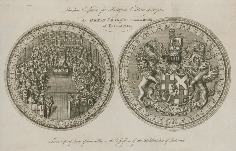 The Great Seal of the Commonwealth of England by English School