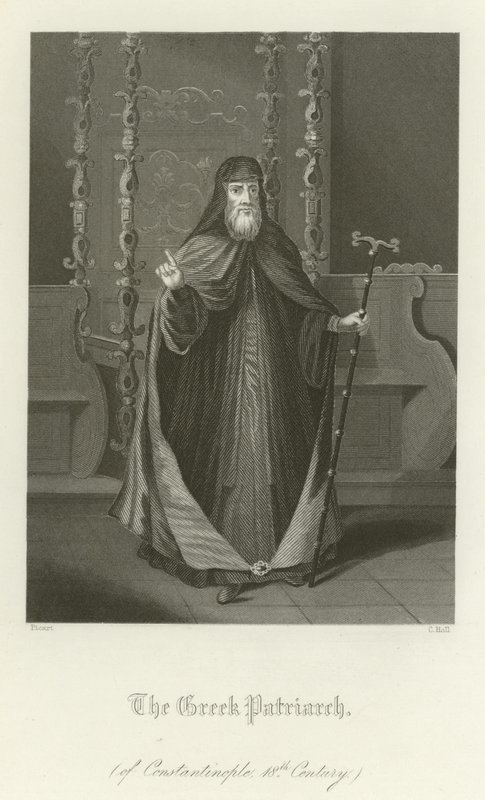The Greek Patriarch of Constantinople, 18th Century by English School
