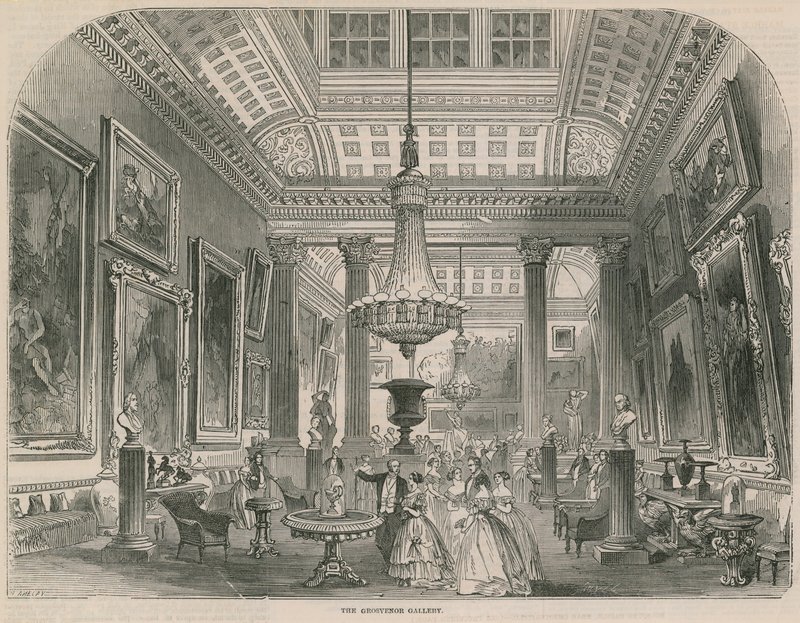 The Grosvenor Gallery by English School