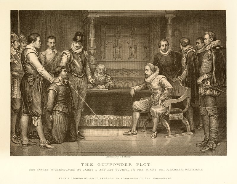 The Gunpowder Plot by English School
