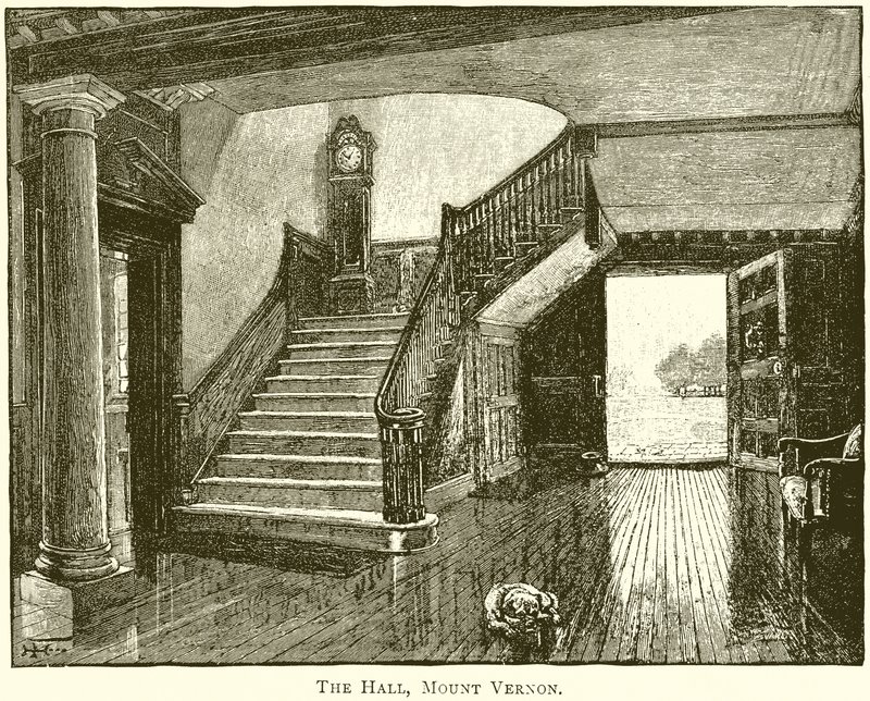 The Hall, Mount Vernon by English School