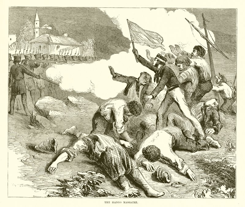 The Hango Massacre by English School