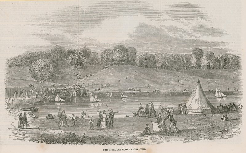 The Highgate Model Yacht Club by English School