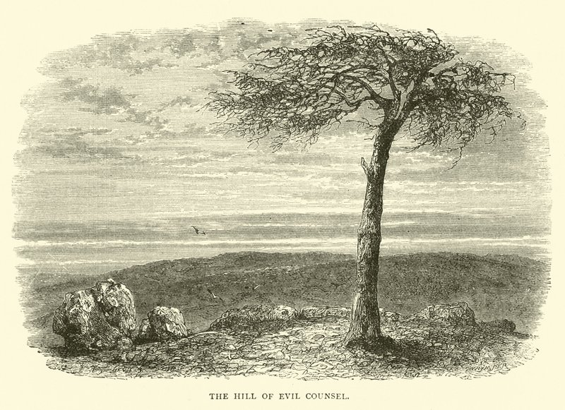 The Hill of Evil Counsel by English School
