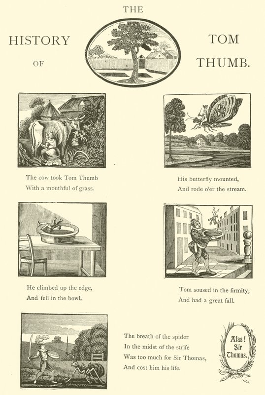 The History of Tom Thumb by English School