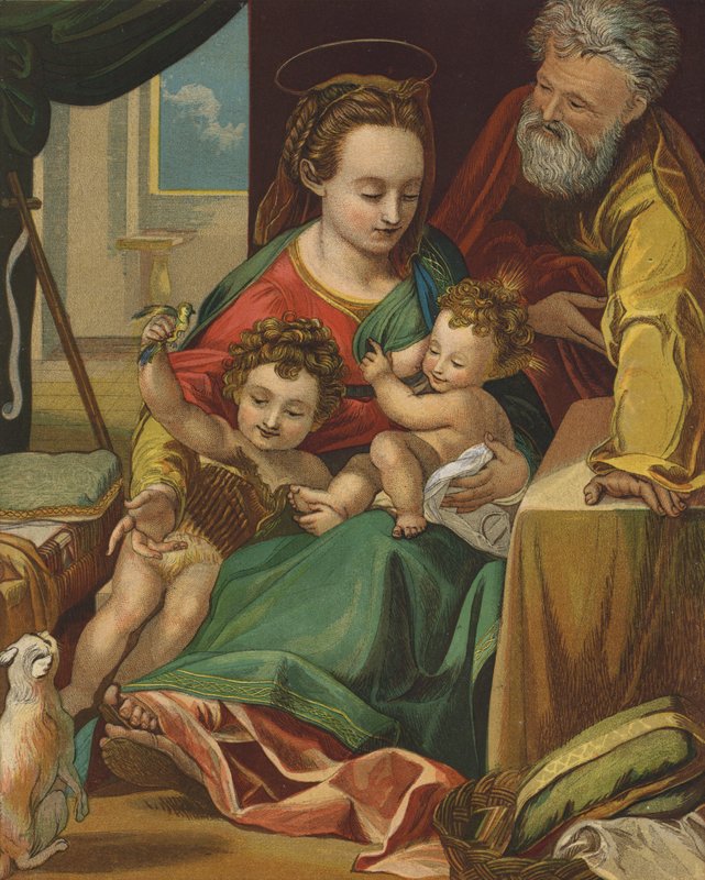 The Holy Family by English School