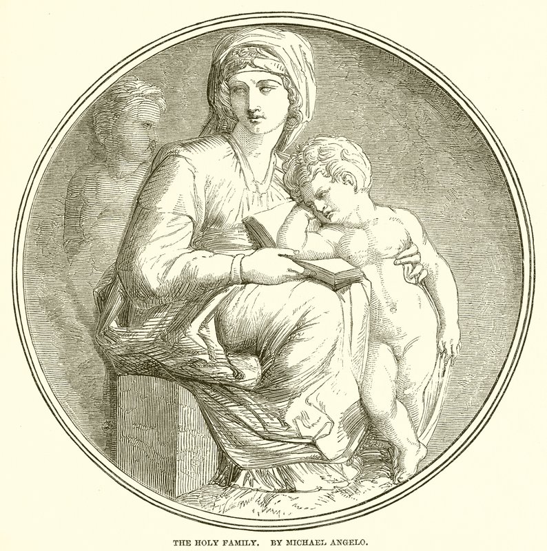 The Holy Family by English School