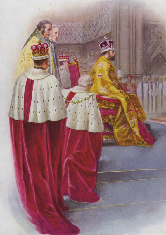 The Homage to the King by English School