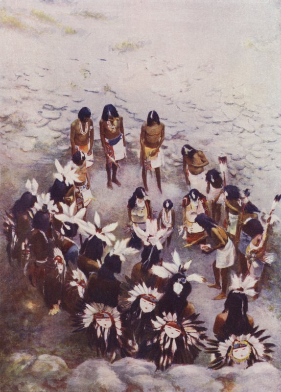 The Hopi Flute Ceremony by English School