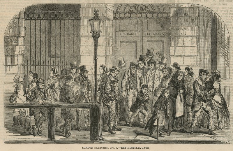 The Hospital Gate by English School