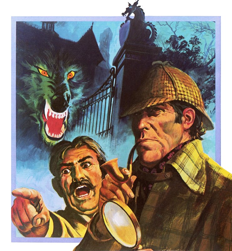 The Hound of the Baskervilles by English School