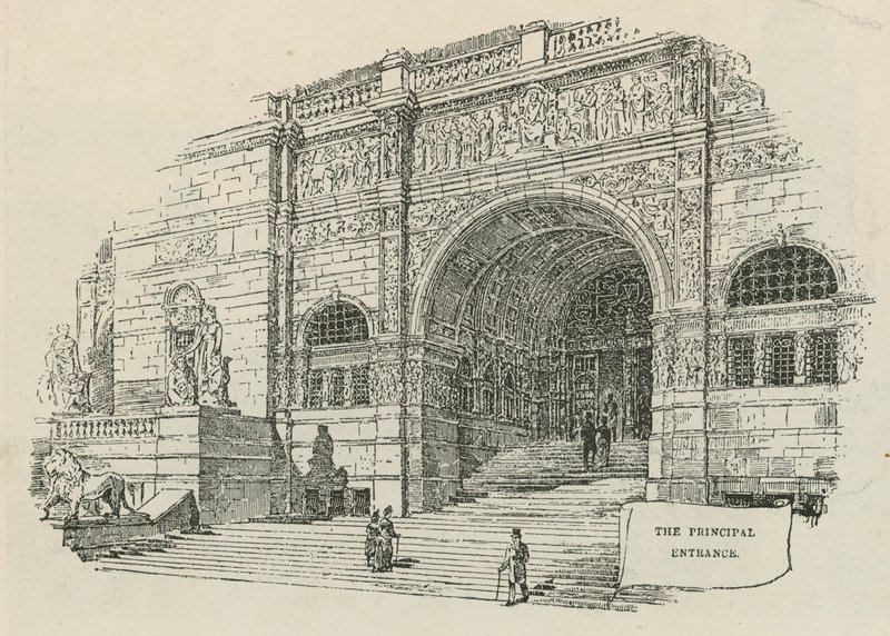 The Imperial Institute: The Principal Entrance by English School