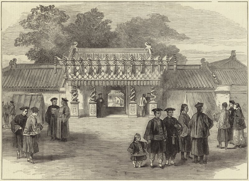 The Imperial Wedding in China by English School