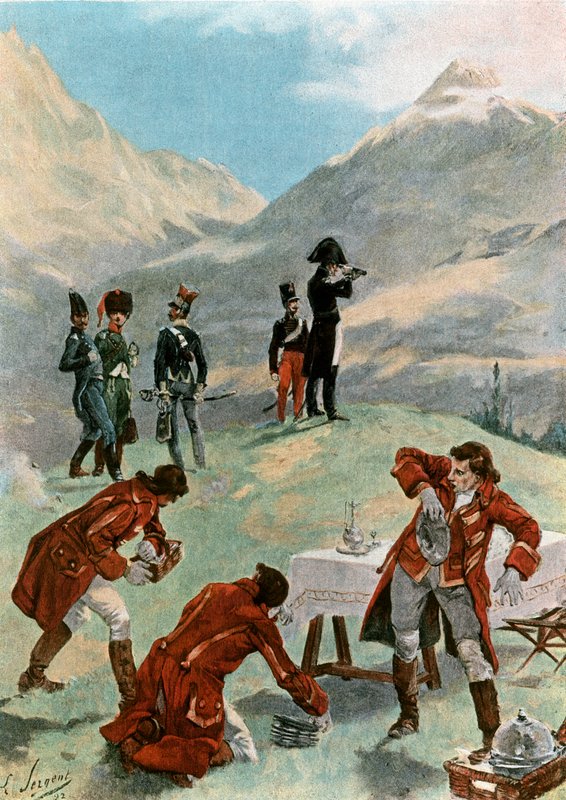 The Interrupted Luncheon by English School