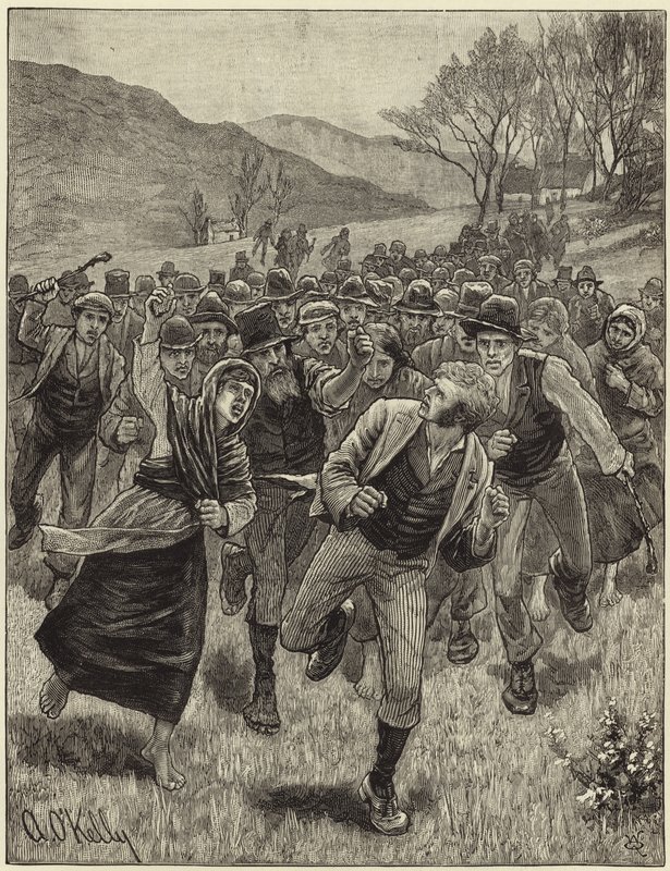 The Irish Land League Agitation by English School