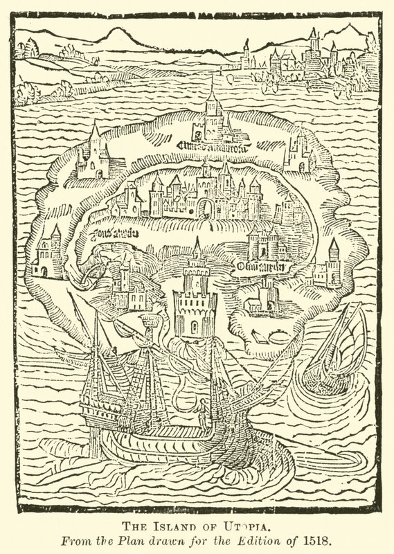 The Island of Utopia by English School