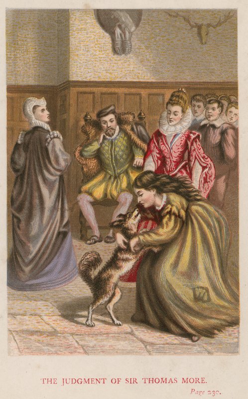 The Judgement of Sir Thomas More by English School