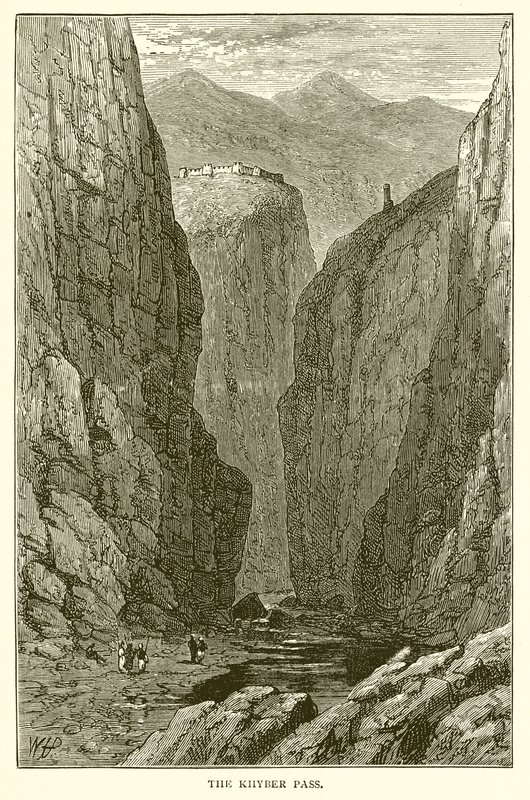 The Khyber Pass by English School