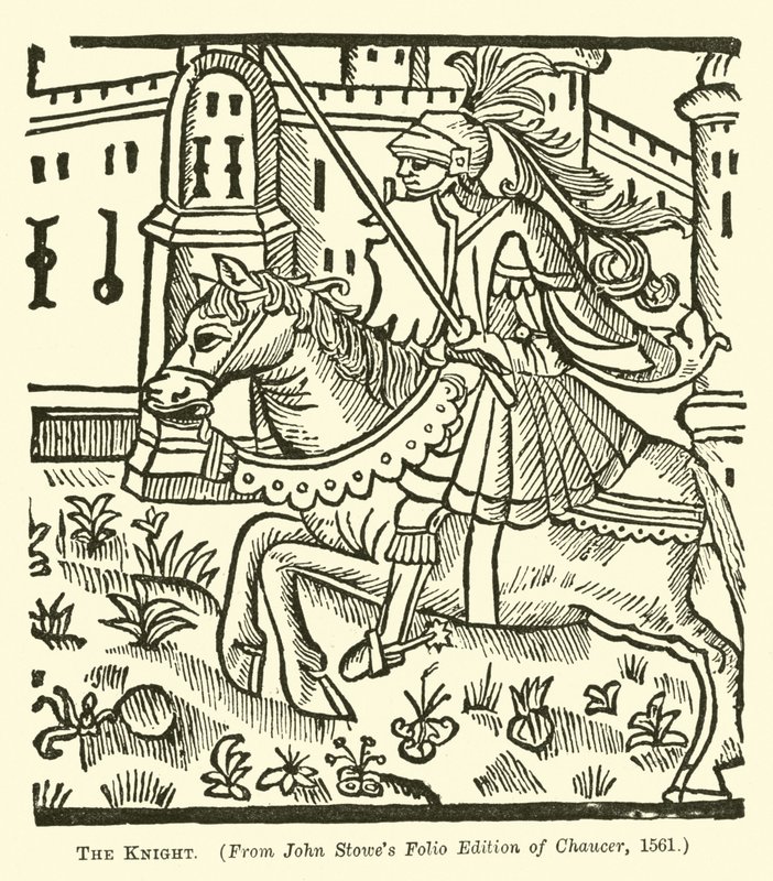 The Knight by English School