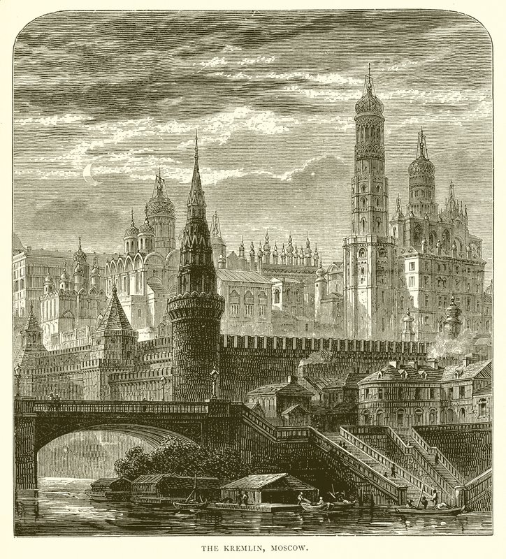 The Kremlin, Moscow by English School