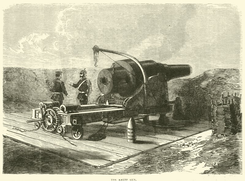 The Krupp Gun by English School