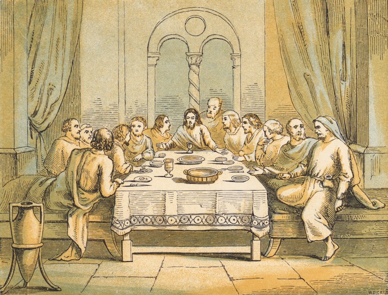 The Last Supper by English School
