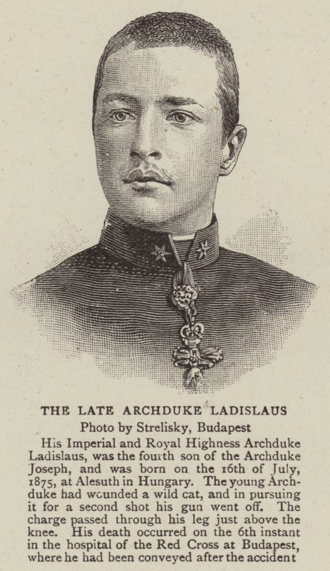 The Late Archduke Ladislaus by English School