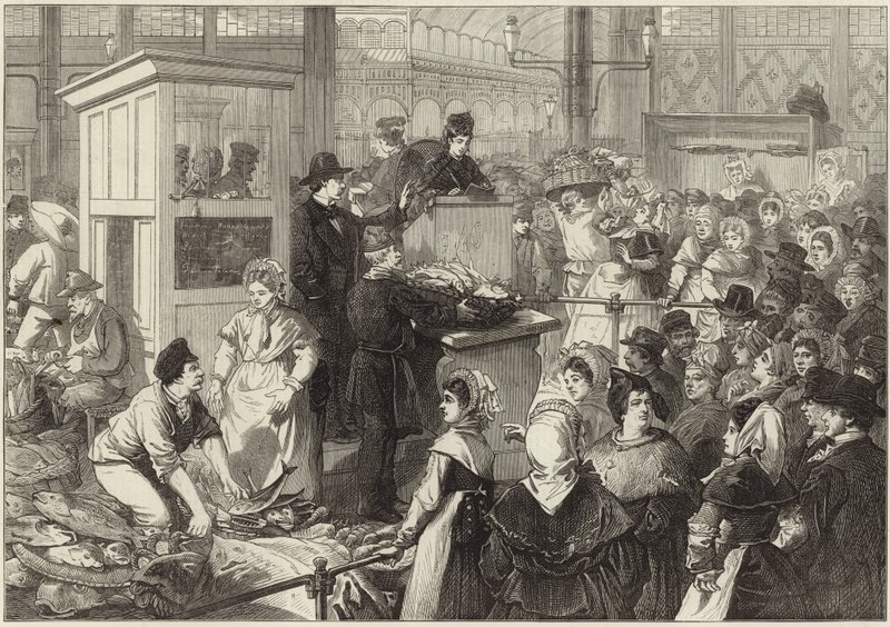 The Lenten Season in Paris by English School