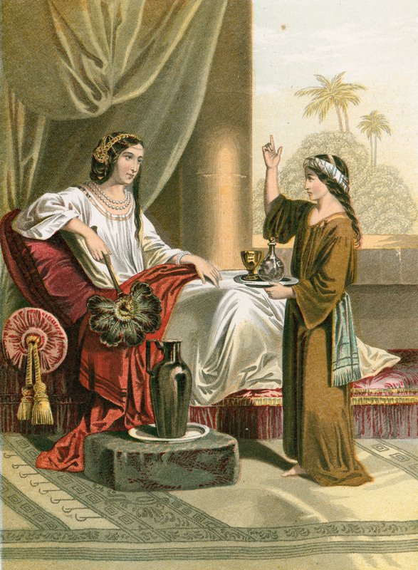The Little Captive Maid by English School