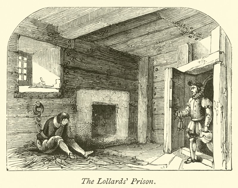 The Lollards Prison by English School