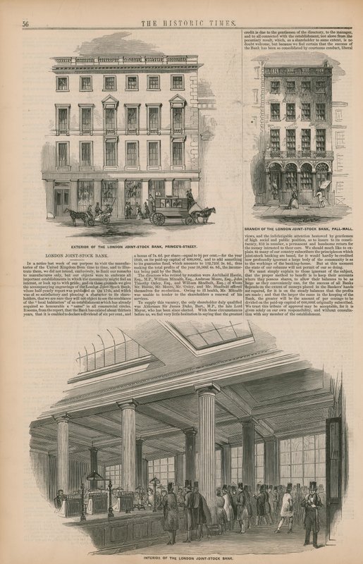 The London Joint Stock Bank by English School