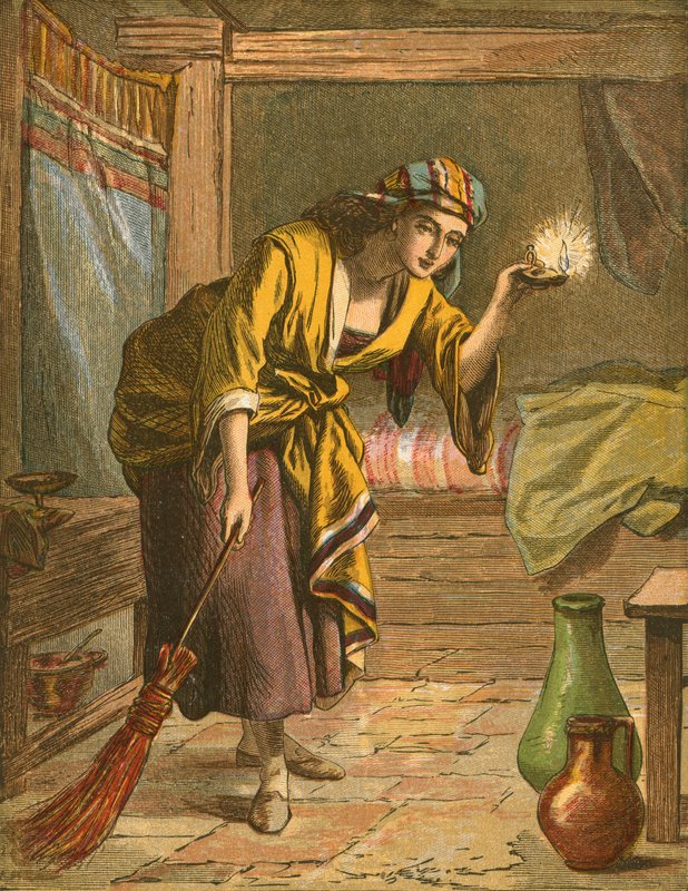The Lost Piece of Silver by English School