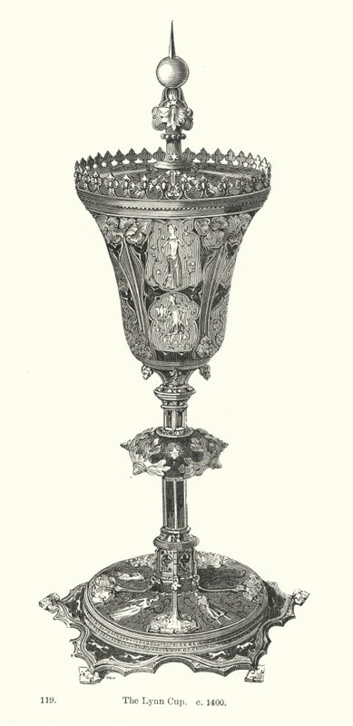 The Lynn Cup, c 1400 by English School