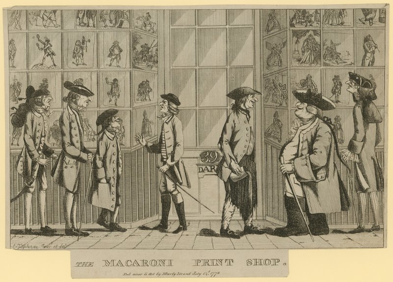 The Macaroni Print Shop by English School