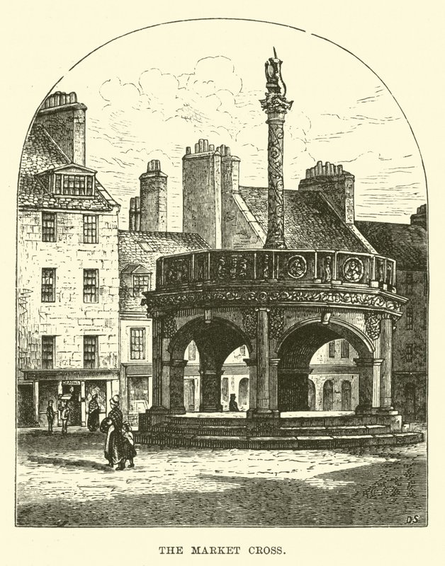 The Market Cross by English School