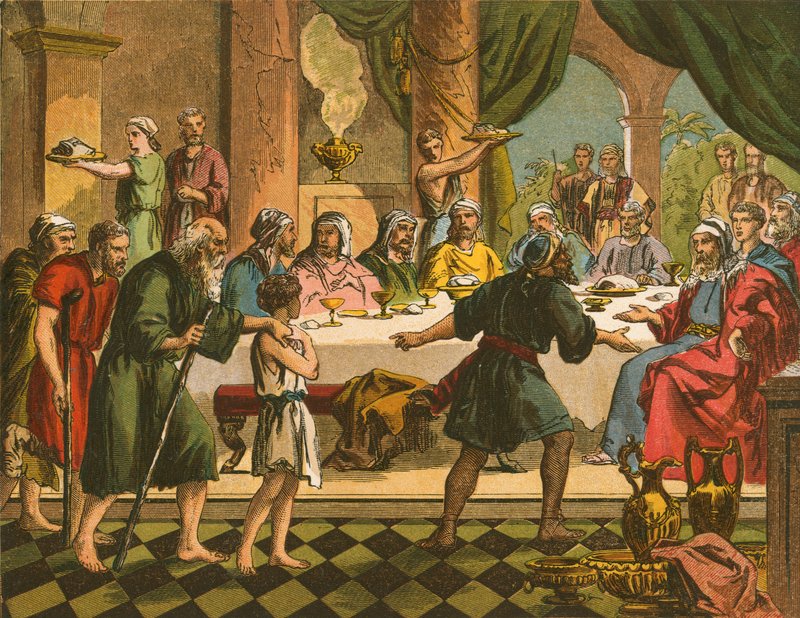 The Marriage Feast by English School