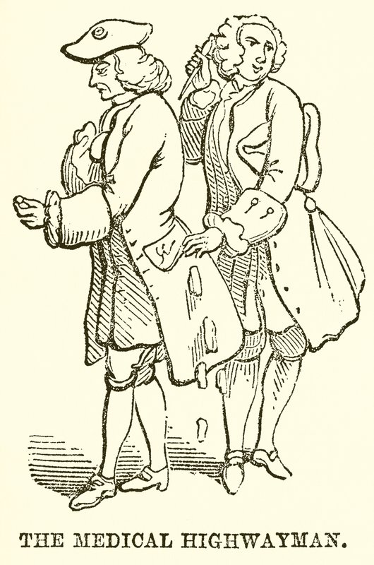 The Medical Highwayman by English School