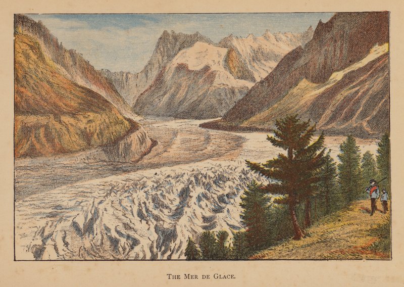 The Mer de Glace by English School