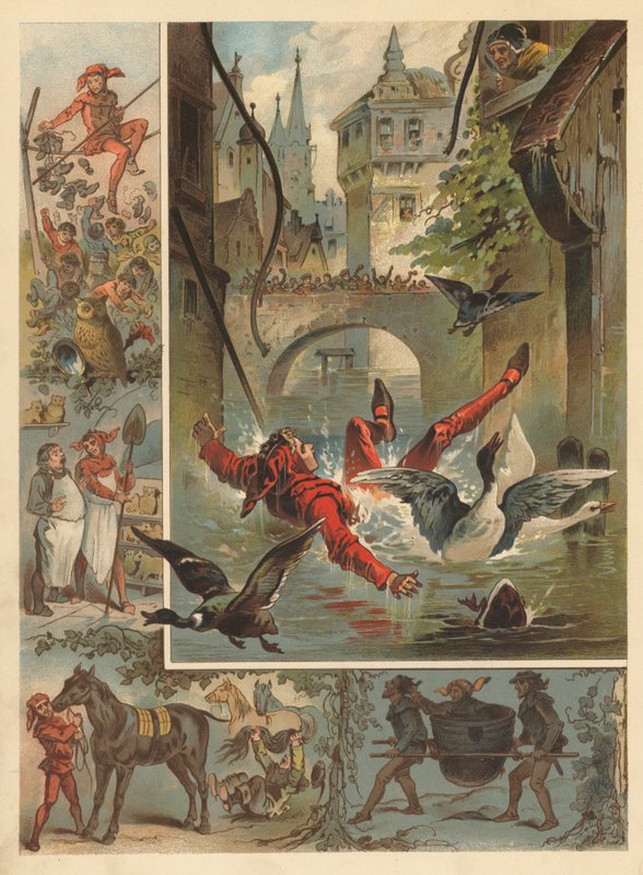 The Merry Jester by English School