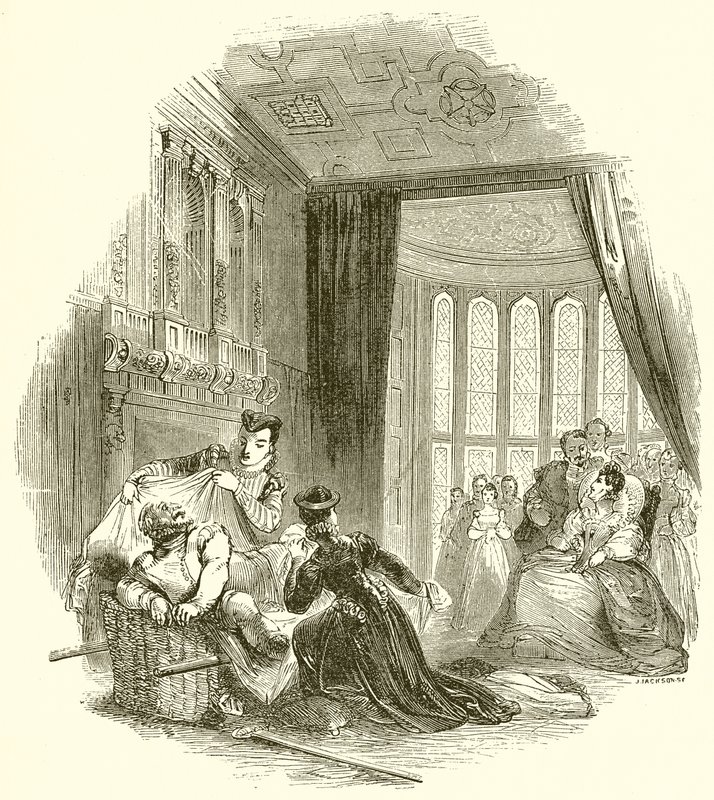 The Merry Wives of Windsor by English School