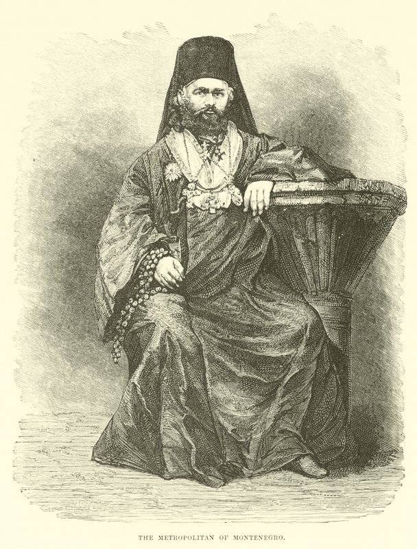 The Metropolitan of Montenegro by English School