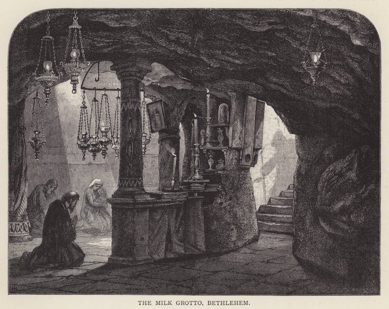 The Milk Grotto, Bethlehem by English School