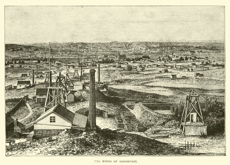 The Mines of Sandhurst by English School