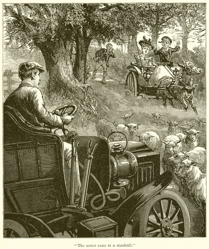 The Motor came to a Standstill by English School