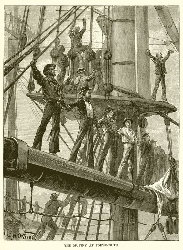 The Mutiny at Portsmouth by English School
