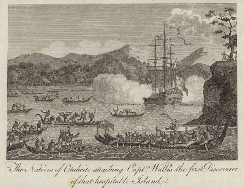 The Natives of Otaheite by English School