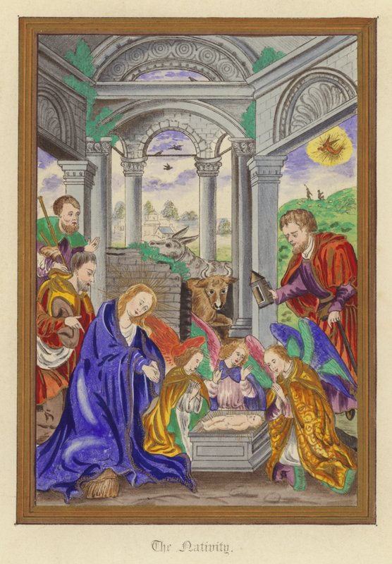 The Nativity by English School