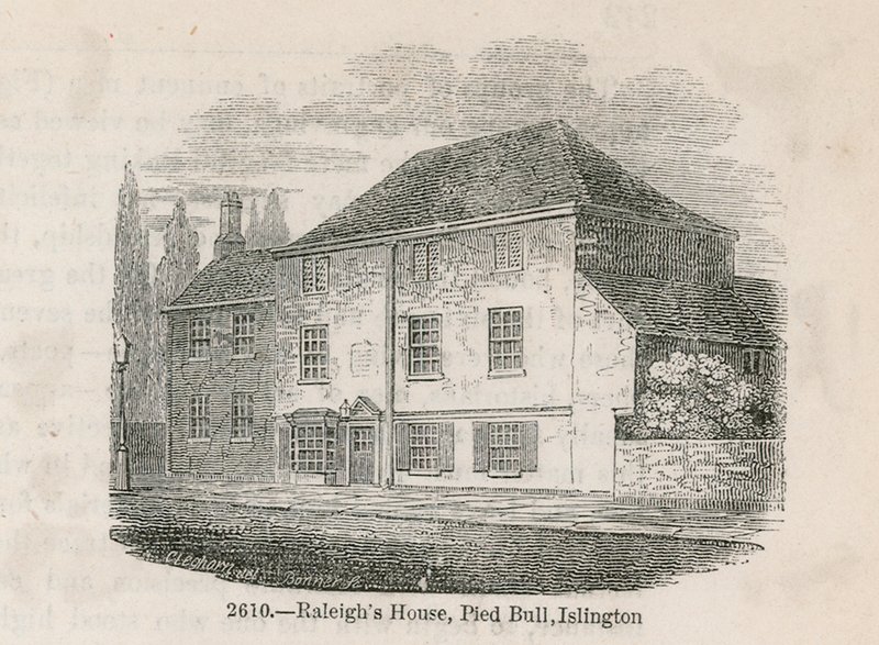 The Old Pied Bull Inn, Islington by English School