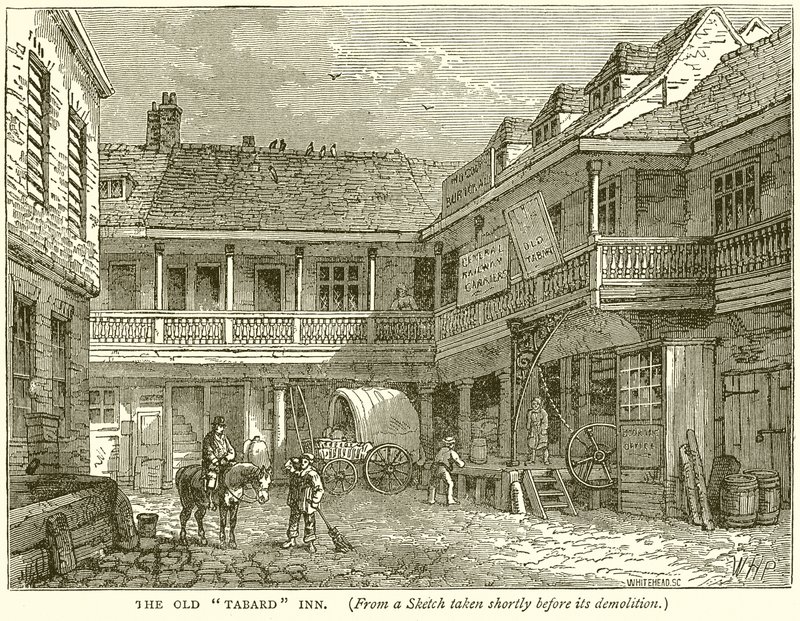 The Old Tabard Inn by English School