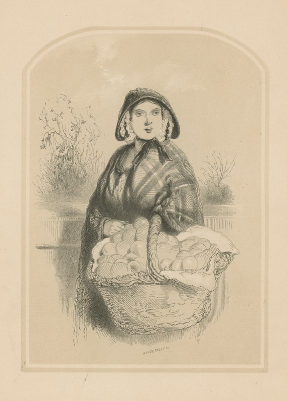 The Orange Girl by English School